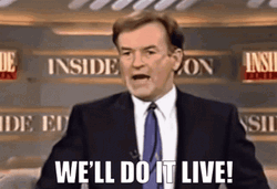 We'll Do It Live Black Suit Upset Guy GIF