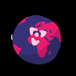 We'll Do It Live Spinning Globe GIF