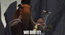We Made It Ice Age GIF