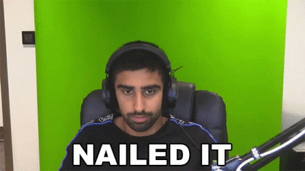 We Made It Nailed It GIF
