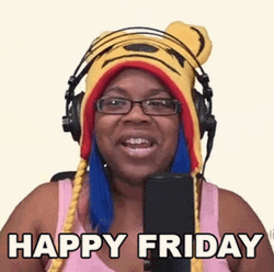 We Made It To Friday Girl Streamer GIF