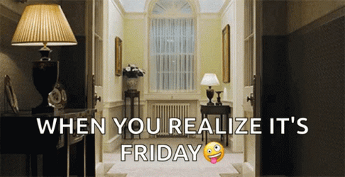 We Made It To Friday Side Step GIF