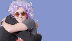 We Missed You Curly Hair GIF