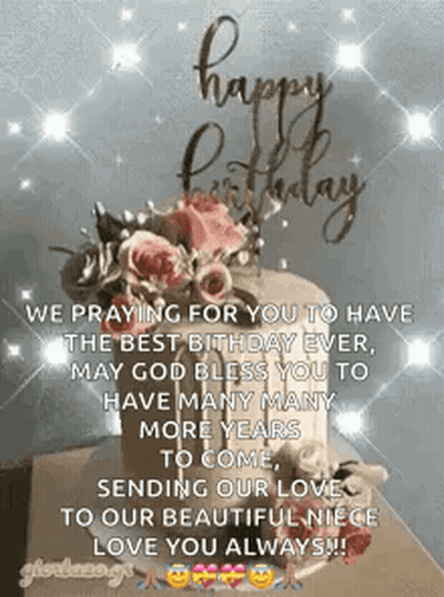 We Praying For You To Have The Best Birthday Ever , May God Bless You GIF