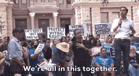 We're All In This Together Beto O'Rourke GIF