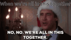We're All In This Together Clark Griswold GIF