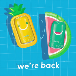 We're Back Floaties GIF