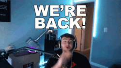 We're Back Gamer SuperEvan Clapping GIF