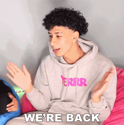 We're Back Happy Elijah Rivera GIF