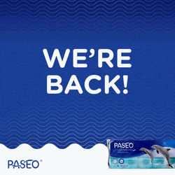 We're Back Jumping Dolphins Mobile Art GIF