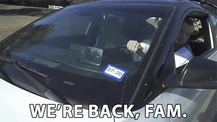 We're Back Sam Ehlinger Football GIF
