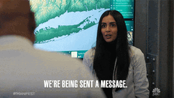 We're Being Sent A Message Manifest Scene GIF