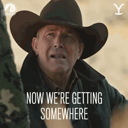 We're Getting Somewhere Rip Yellowstone GIF