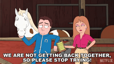 We're Not Getting The Band Back Together Stop Trying GIF