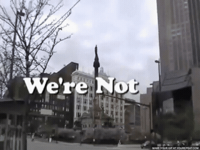 We're Not GIF