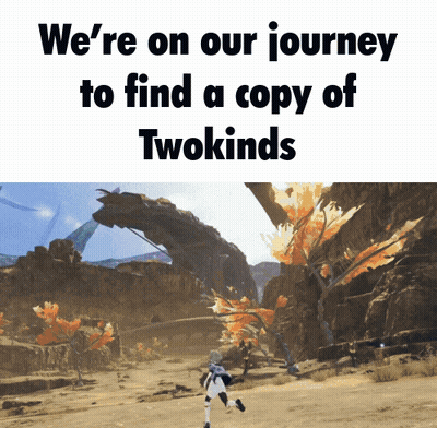 We're On Our Journey To Find A Copy Of Twokinds GIF