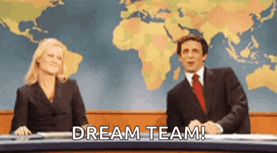 We're The World's Best Combo Fox And Bucket Of French Fries GIF