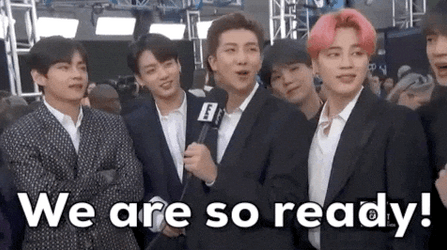 We Ready Bts Members GIF
