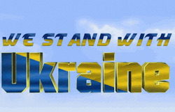 We Stand With Ukraine GIF