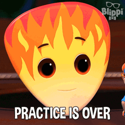 We Talking About Practice Is Over Blippi Wonders GIF