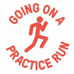 We Talking About Practice Run  GIF