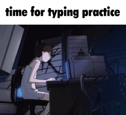 We Talking About Practice Typing Night Shift GIF
