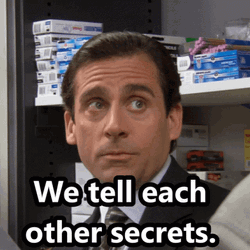 We Tell Each Other Gossip GIF