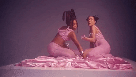 We Wear Pink On Wednesdays Doja Cat Sza GIF