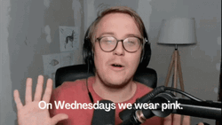 We Wear Pink On Wednesdays Roomie GIF