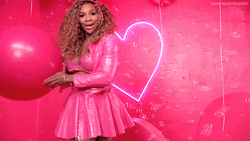 We Wear Pink On Wednesdays Serena Williams GIF