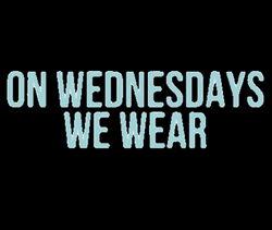 We Wear Pink On Wednesdays Text Animation GIF
