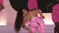 We Wear Pink On Wednesdays Woman Flipping Hair GIF