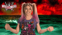 We Wrestler Alexa Bliss Happy  GIF