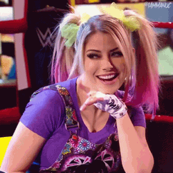 We Wrestler Alexa Bliss Hi GIF