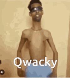 Weak Skinny QWacky Dancing Meme GIF