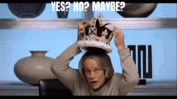 Wear The Crown Yes No Maybe So GIF