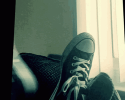 Wearing Converse Shoes GIF