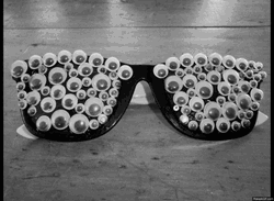 Wearing Googly Eyes Sunglasses GIF