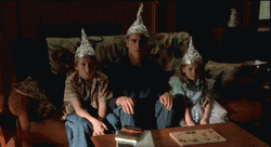 Wearing Tin Hat Family GIF