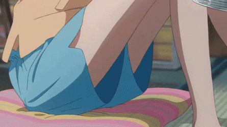 Weathering With You Hina And Hodaka Arguing GIF