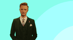 Weatherman Owain Wyn Evans Thumbs Down GIF