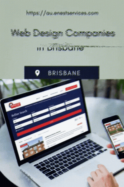 Web Design Companies Brisbane on Laptop Screen