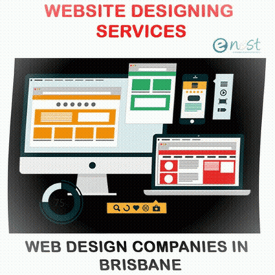 Website Designing Ad With Monitor Laptop Phone GIF