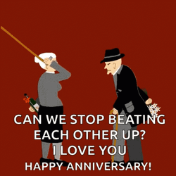 Wedding Anniversary Couple I Love You GIF