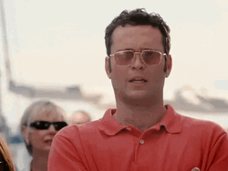 Wedding Crashers Vince Vaughn Raised Eyebrows GIF