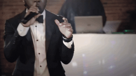 Wedding Singer Hand Gestures GIF