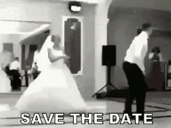 Wedding Twerk Save The Date