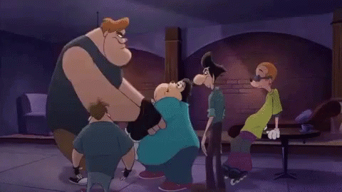 Wedgie Goofy GIF