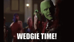 Wedgie Mask Man GIF