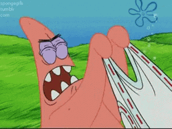 Wedgie Patrick Star GIF
